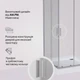 Душова кабіна AM.PM Gem Square Slide W90UG-403-9090MT 90x90 см, прозоре скло, профіль матовий хром - изображение 7