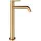 Змішувач для раковини Devit Flow 550536BG високий, brushed gold - изображение 2
