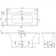 Ванна кварилова Villeroy & Boch Subway 3.0 UBQ170SBW2TDV-01 170x75 см, білий - изображение 4