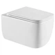 Унітаз підвісний Devit Grid DGR0760111W безобідковий з кришкою soft-close та Vortex Flush, білий - изображение 2