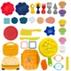 Zestaw zabawkowy Woopie BABY Creation Clay Gofrownice z akcesoriami 39 elementów (5906280658731) - obraz 2