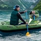 Надувная двухместная лодка JR-2200 / Лодка надувная 2 х-местная +подушка, насос, весла 180/98см (6598-14267) - изображение 5