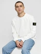 Світшот Stone Island у білому кольорі(XL), білого кольору. - зображення 1