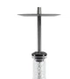 Кальян Storm Mini Cristal Glass Light Black компактный из нержавейки 41см на уплотнителе в полной комплектации - изображение 4