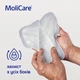 Прокладки урологические Hartmann MoliCare Premium Men Pad для мужчин V-образной формы с манжетами 4 капли 14 шт (168068) - изображение 3