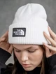 Шапка The North Face белого цвета, One Size (универсальный размер). - изображение 3