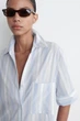 Сукня жіноча COS striped short-sleeved shirt dress 1293706001 44 Різнобарвний - изображение 2