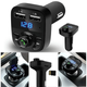FM-адаптер с функцией HandsFree, QC3, MP3-плеером и Bluetooth, для автомобиля, поддержкой Micro SD и TF-карт - изображение 6