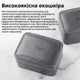 Органайзер TRN MAG для наушников и кабелей из кожи с магнитной застежкой Черный для хранения проводов переходников и гаджетов премиальная защита от повреждений компактный аксессуар для путешествий и повседневного использования стильный футляр - изображение 4