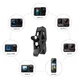 Подбородочный крепеж кронштейн на шлем для экшн-камер GoPro Insta360 DJI - изображение 7