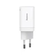 Мережевий зарядний пристрій Baseus Super Si Pro Quick Charger C+U 30W EU, Білий CCSUPP-E02 - изображение 1