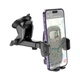 Автотримач Hoco H15 Fair push-type car holder (центральна панель), Чорний - зображення 5