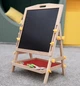 Дитячий дерев'яний двохсторонній мольберт Tree Toys MD 2382 (маркер, крейда, губка, магнітна мозаїка) - изображение 2
