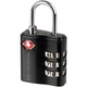 Замок Lifeventure TSA Combi Lock black чорний - изображение 4