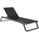 Комплект 2 шезлонга Siesta Tropic + Стол Siesta Ocean Side Table - Dark Grey Black - изображение 4