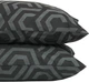Набір наволочок Moon&Star Бязь Gold Люкс Black Style 60х60 см 2 шт (MS-840001588) - зображення 1