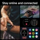 Чоловічий смарт-годинник UWatch чорний сталевий з GPS і компасом сенсорний IPS екран водостійкість 3 атм Bluetooth два ремінці (400836) - зображення 5