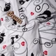 Набор наволочек Moon&Star Бязь Gold Люкс Cat Romance 70х70 см 2 шт (MS-840001673) - изображение 2
