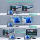 Док-станция SHC792 для Microsoft Surface 4K 60 Вт HDMI VGA USB RJ45 черная - изображение 5