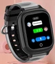 Дитячий смарт годинник Lemfo CT23 з GPS, 4G сім карткою, пульсометром, термометром датчиком зняття з руки та кнопкою SOS До 7 днів роботи Чорний - зображення 7