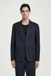 Блейзер чоловічий COS relaxed single-breasted cotton blazer 1265497001 Eur 54 Синій - зображення 2