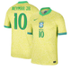 Дитяча футбольна форма Nike Neymar Jr. (Неймар) збірна Бразилії 24/25, розмір 28 (зріст 140-155 см), жовта - изображение 2