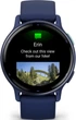 Смарт-часы Garmin vivoactive 5 Metallic Navy Aluminum Bezel with Navy Case and Silicone Band (010-02 - изображение 2
