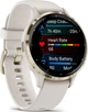 Смарт-годинник Garmin Venu 3S Soft Gold S. Steel Bezel w. French Gray Case and S. Band (010-02785-02/52) - зображення 7