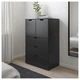 Комод IKEA NORDLI 80x122 см 5 ящиков антрацит 992.765.75 - изображение 2