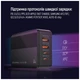 Зарядний пристрій ColorWay Power Delivery (2 USB-A + 2 USB TYPE-C) (65 W) black (CW-CHS040PD-BK) (353894) - зображення 9