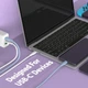 Дата кабель USB-C to USB-C 1.0m 60W (20V/3A) premium J5create (JUCX17W-N) - изображение 4