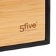Настольный органайзер Bava с 3 ящиками 5five Simply Smart, 32×25×16 см, в черном и натуральном цветах - изображение 3