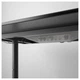 Компьютерный стол IKEA BEKANT 160x80 см черный 692.825.92 - изображение 4