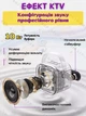 Беспроводная колонка караоке с двумя микрофонами RGB подсветка 5 режимов транслитерации 4 голоса совместимость с 3-мя устройствами 8 часов без подзарядки Bluetooth ANDER ONE голубая (514511001529) - изображение 6