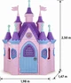 Domek ogrodowy Feber Pałac księżniczki 03254 (8411845050693) - obraz 10
