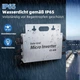 Мережевий мікроінвертор KS-800 800W WiFi IP65 для сонячних панелей 230V MPPT Grid Tie Solar Inverter - зображення 2