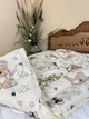 Одеяло детское в кроватку из овечьей шерсти теплое 110*140 - изображение 2