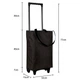 Сумка хозяйственная на колесах Shopping Bag 32 х 15 х 40 см (R32864) Черный - изображение 11