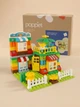 Развивающий конструктор POPPET Дом мечты, 99 элементов с пластиной (PP-СT-SET-03) - изображение 1