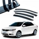 Дефлектори вікон вітровики Kia Cerato 2009-2013 Sedan - зображення 4