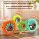 Klocki konstrukcyjne Woopie Zębatki ruchome Silnik elektryczny 18 elementów (5906280658472) - obraz 7