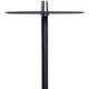 Кальян Tiaga Hookah Classic Black дизайнерский Тяга Хука 57 см нержавейка с напылением с 14 мм диаметром на уплотнителе с диффузором чёрный - изображение 6