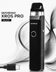 Многоразовая Pod-система Vaporesso XROS PRO Black черная вапорессо х-рос про до 30 Вт вейп 1200 мАч бак 3 мл алюминиевый сплав и пластик - изображение 1