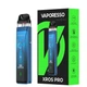 Под-система электронная сигарета Vaporesso XROS PRO подик на 1200 мАч Blue Pod система до 30 Вт 0.6 Ом синяя со сменным картриджем - изображение 5