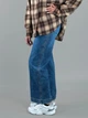 Детские джинсы wide leg для девочки синие широкие (85209) 158 - изображение 2