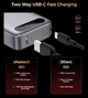 УМБ CHOETECH 10000mAh 22.5W Сірий (B860-CCGY) - зображення 8