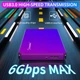 Внешний жесткий диск 1 TB SomnAmbulist + сумка для хранения USB 3.0 для ПК / MacOS / PS4 / XBox - зображення 4