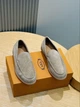 Мужские замшевые лоферы TOD'S светло-коричневого цвета размер 41 - изображение 2