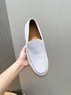 Мужские замшевые лоферы TOD'S светло-голубого цвета размер 41 - изображение 4