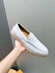 Мужские замшевые лоферы TOD'S светло-голубого цвета размер 41 - изображение 6